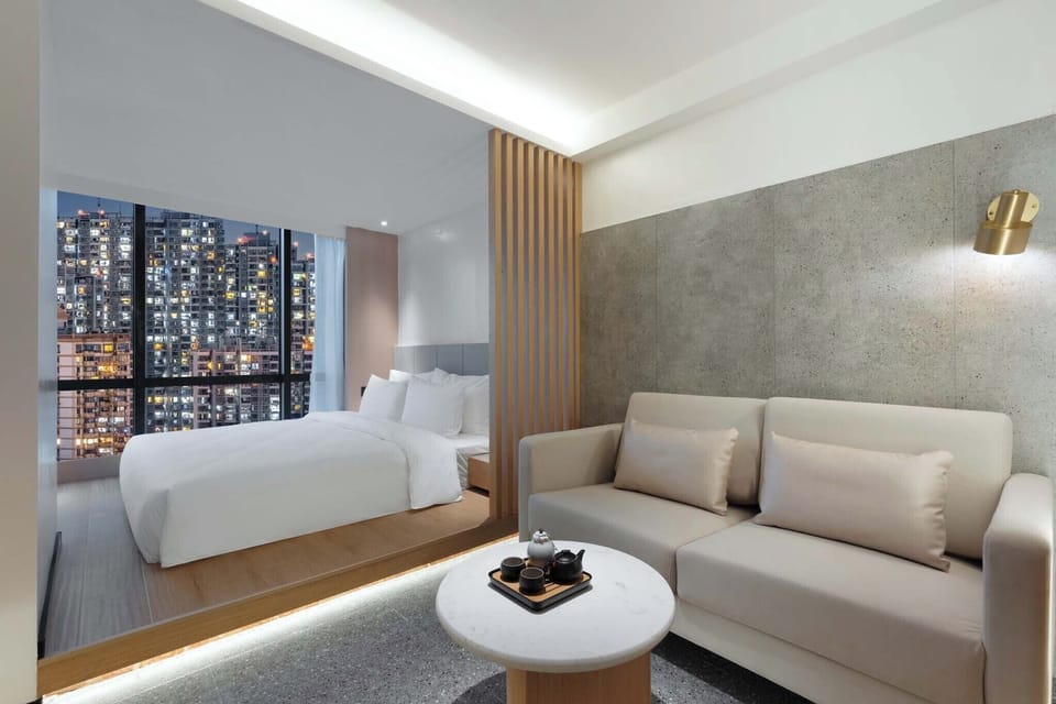 Business Double Room, City View | View from room