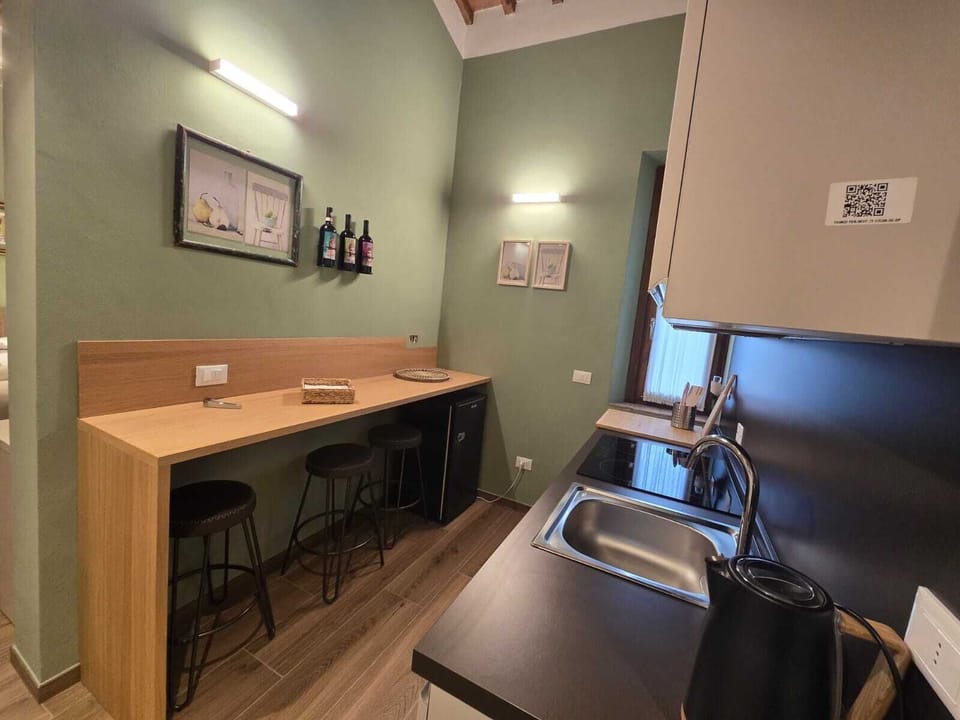 Deluxe Studio Suite | Private kitchen | Mini-fridge