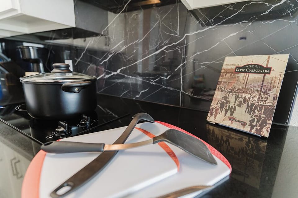 Even enough prep space for your sous chef