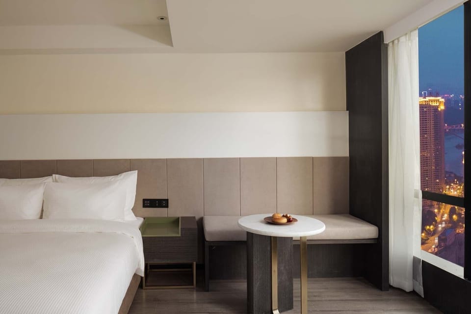 City Double Room, City View | Minibar, desk, laptop workspace, blackout drapes