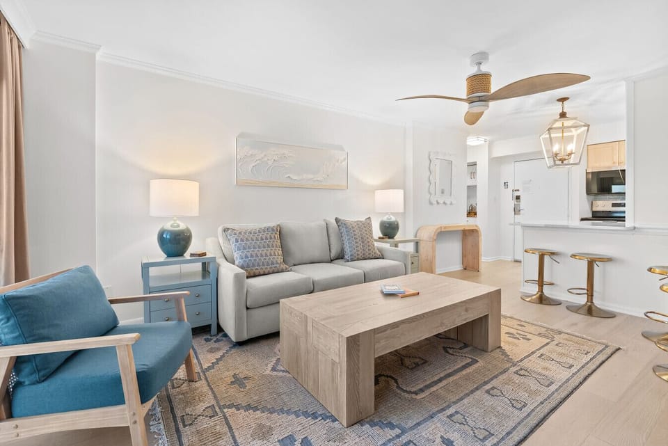 Open layout makes relaxing, cooking, and gathering effortless.
