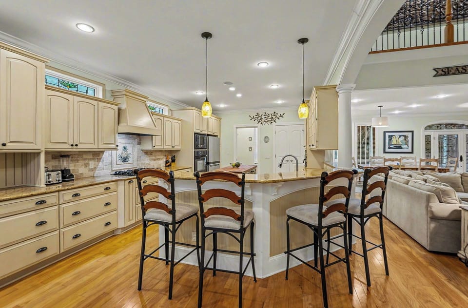Kitchen with Bar Seating