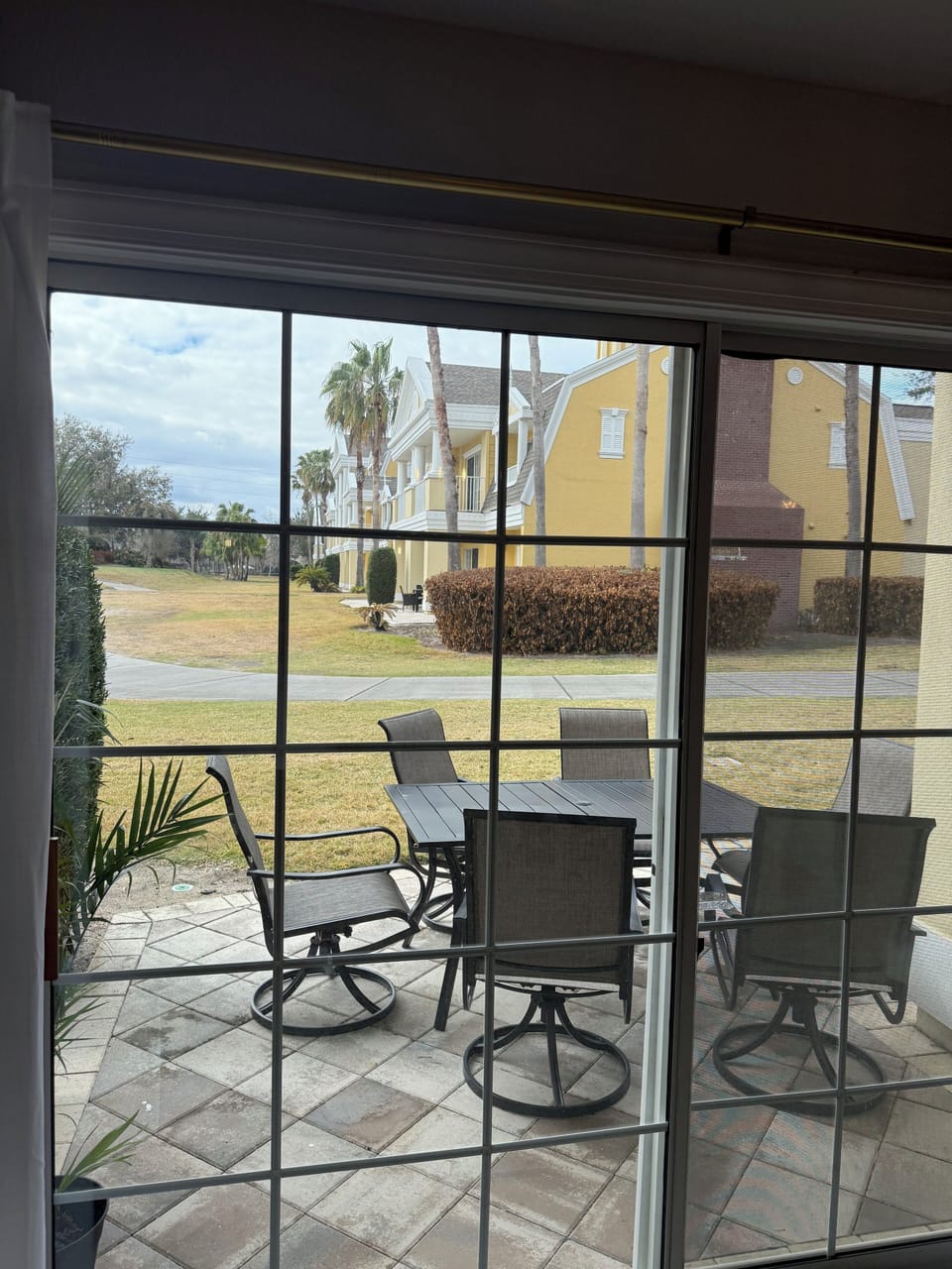 Condo patio