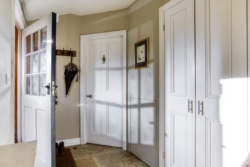 The entrance way