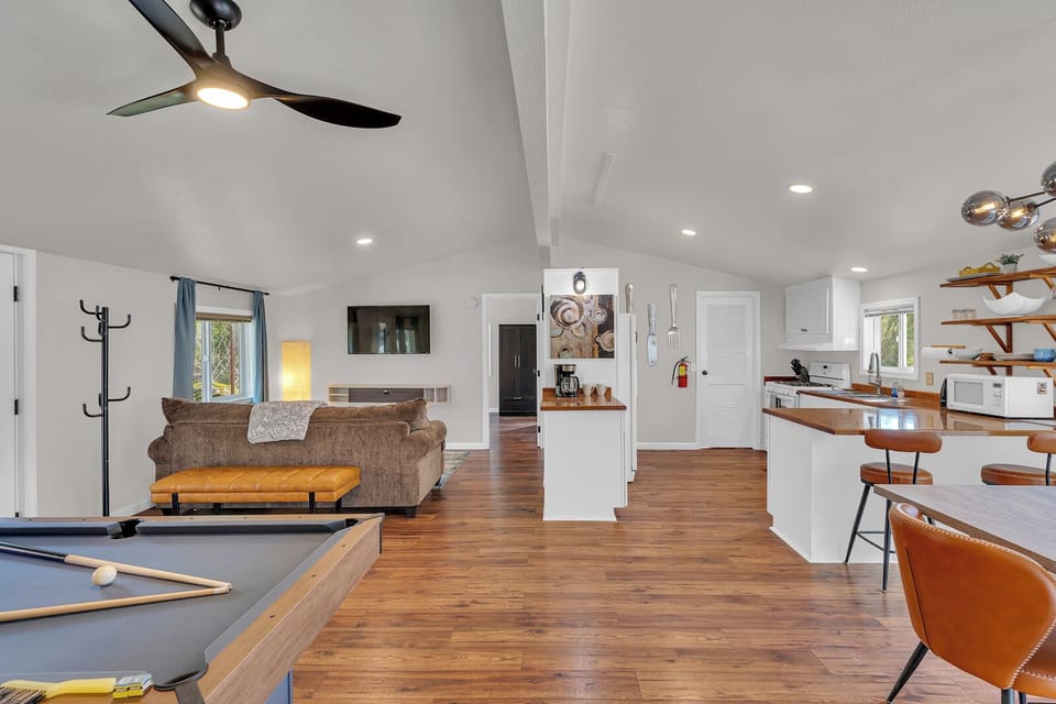 Step into your open-concept haven, perfect for memorable gatherings.