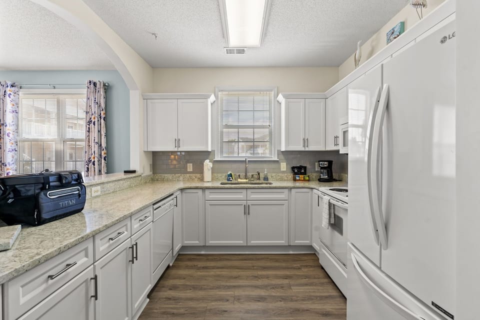 Updated kitchen with granite counters and all essential tools