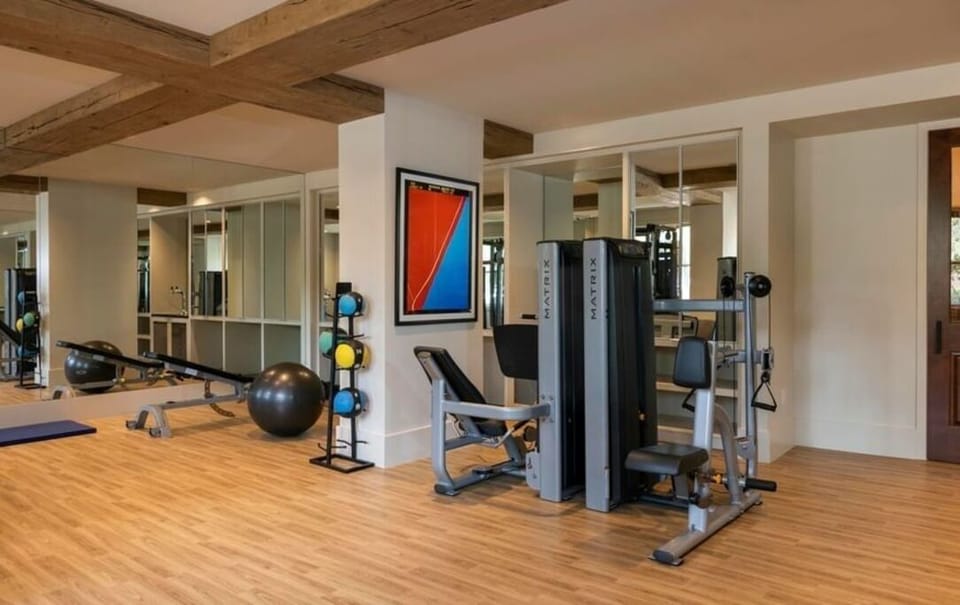 Recharge your routine with a bright, well-equipped gym.