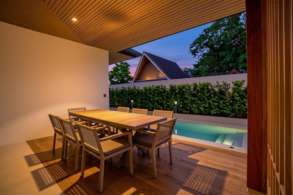 Tiwa Pool Villa Baan Bua 3 mins to Nai Harn Beach (11202)