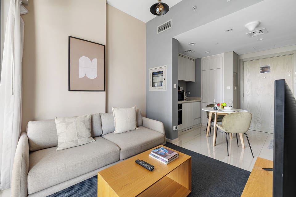 Apartment, Balcony, Canal View | Living area | Flat-screen TV