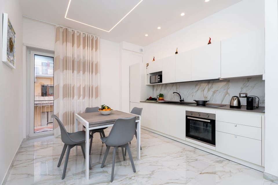 Apartment, 2 Bedrooms, Kitchen, City View | Private kitchen | Espresso maker, electric kettle