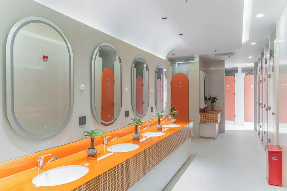 Shared bathroom