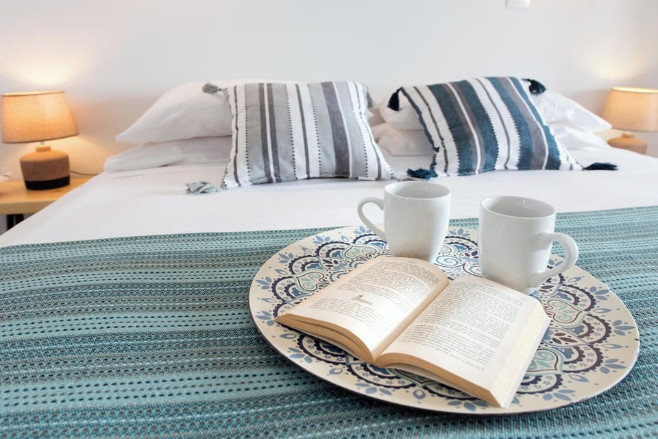 
Thoughtful details and carefully prepared linens welcome guests for a relaxing and comfortable stay.