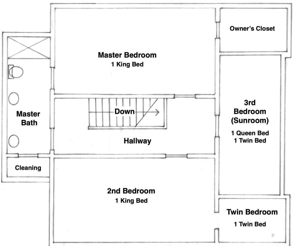 2nd floor layout