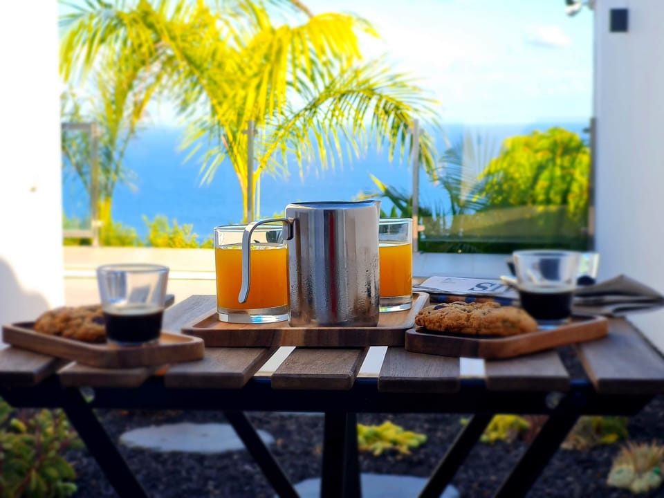 Breakfast with ocean view – Start your day with a peaceful moment surrounded by nature & sea breeze