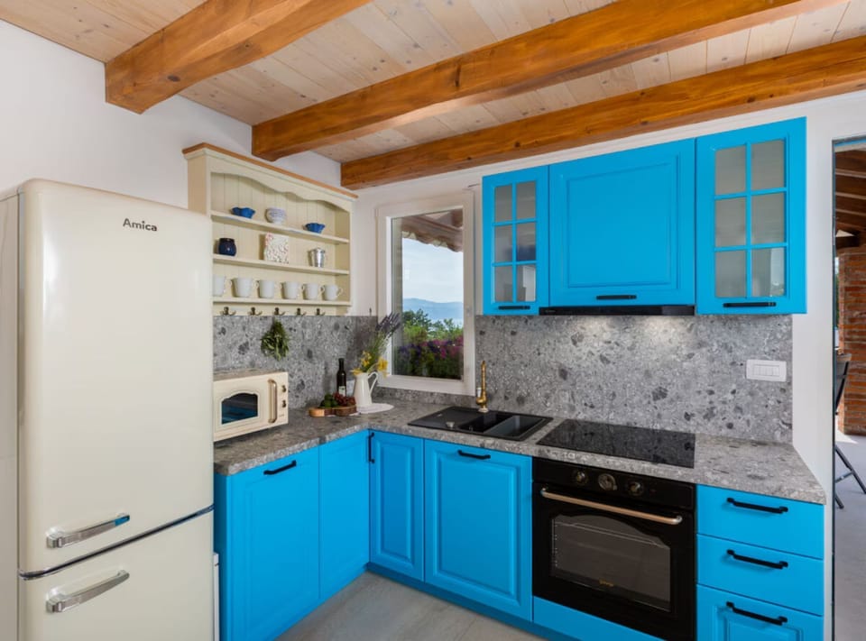 Villa (OneBedroom Villa with Pool) | Private kitchen | Fridge