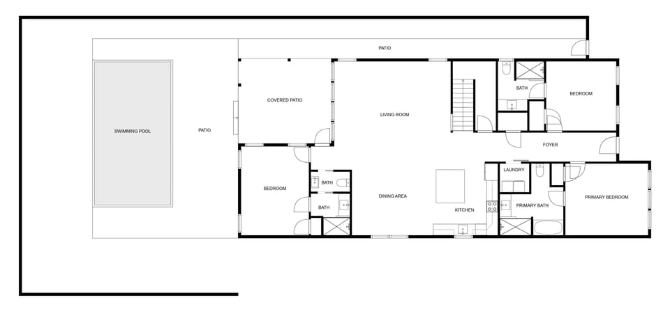 2d Layout - Floor 1