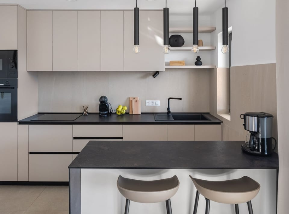 Apartment (Two Bedroom Apartment) | Private kitchen | Fridge