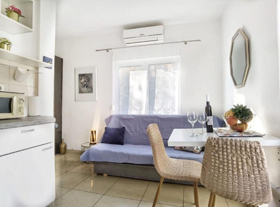 Apartment (OneBedroom Apartment With Balcony) | Living room