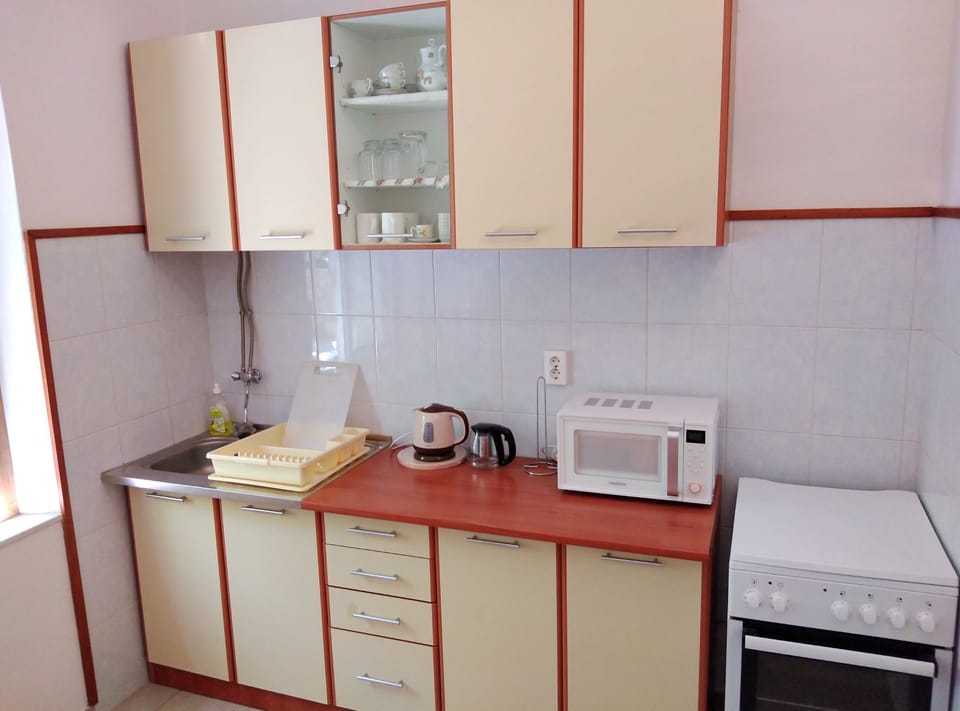 Apartment (Two Bedroom Apartment with Terrace an) | Private kitchen | Fridge