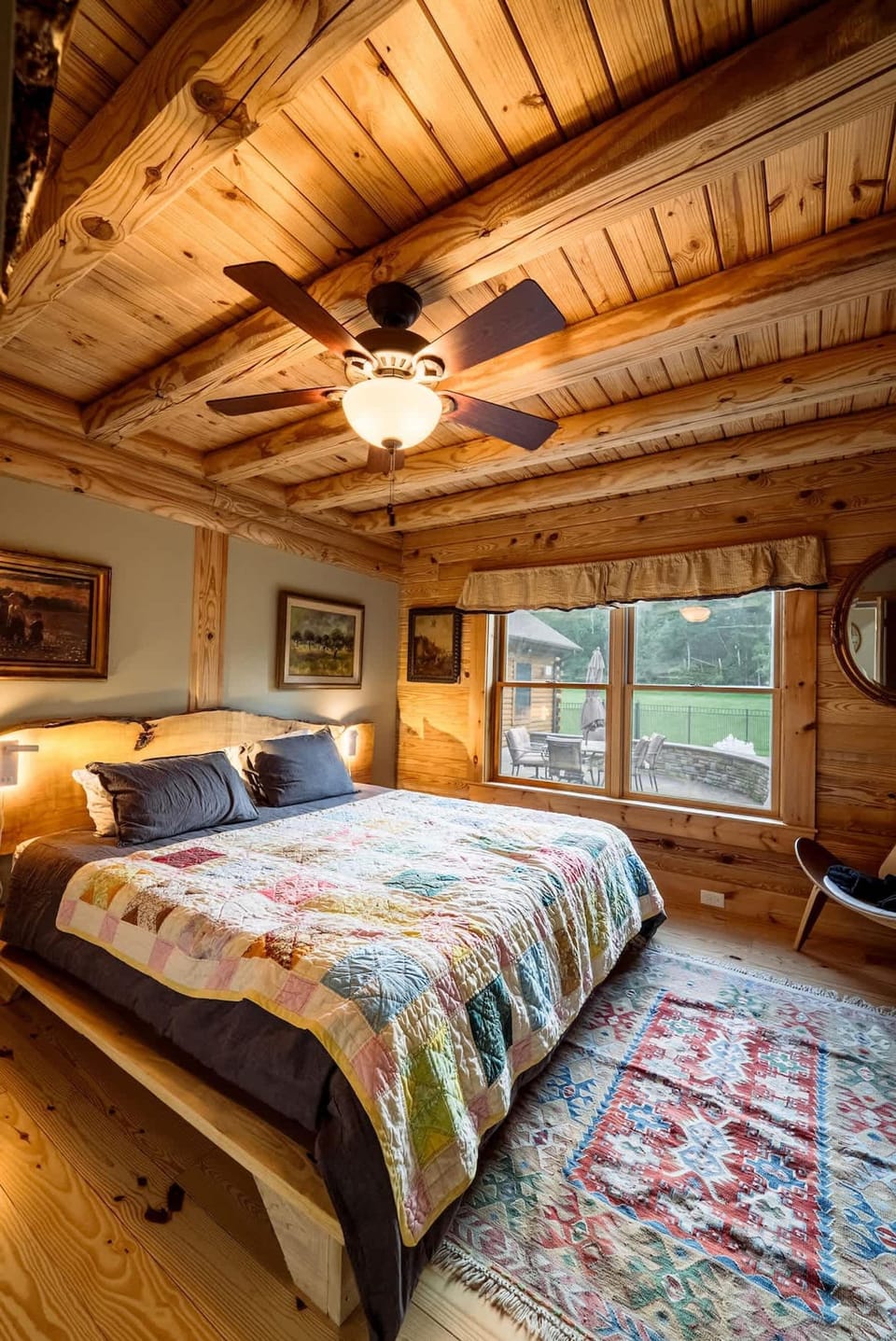 Private Luxury Log Cabin Apartment in Jersey Shore