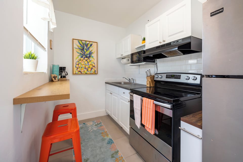 Full kitchen with everything you need
