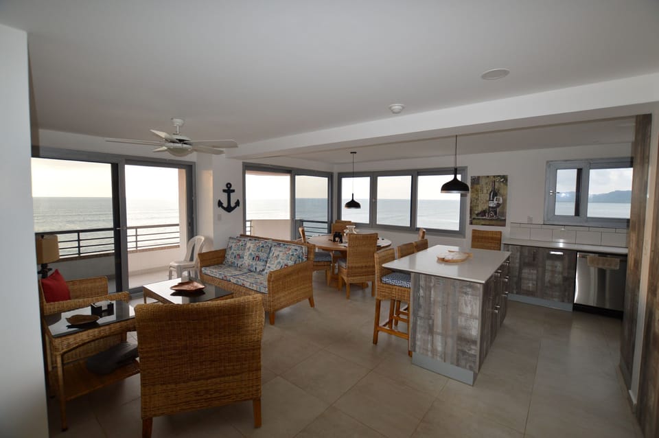 You might just feel like you're on a cruise ship when looking out the windows