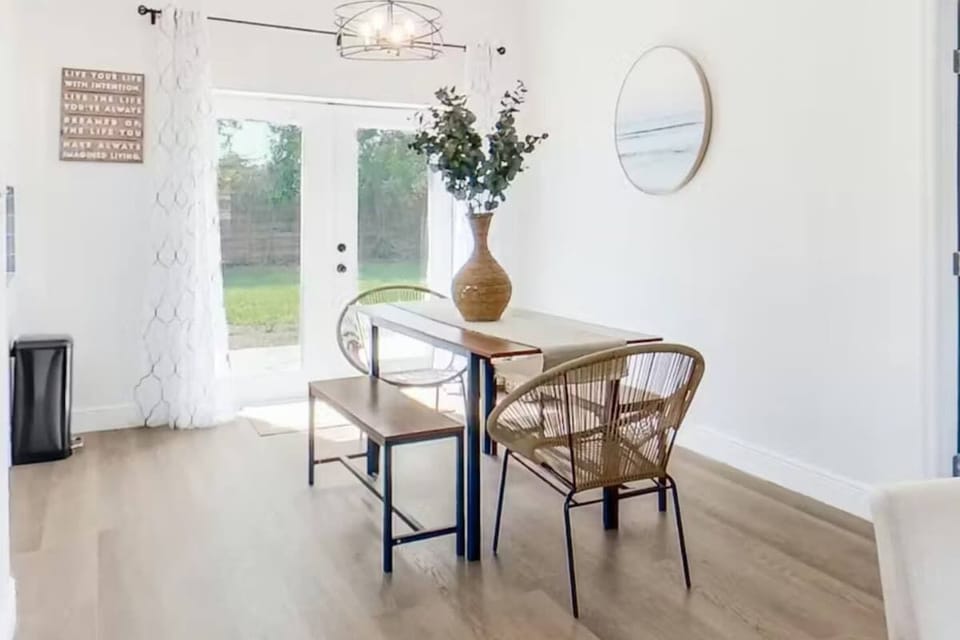 Dining area with seating for shared meals and memorable moments.