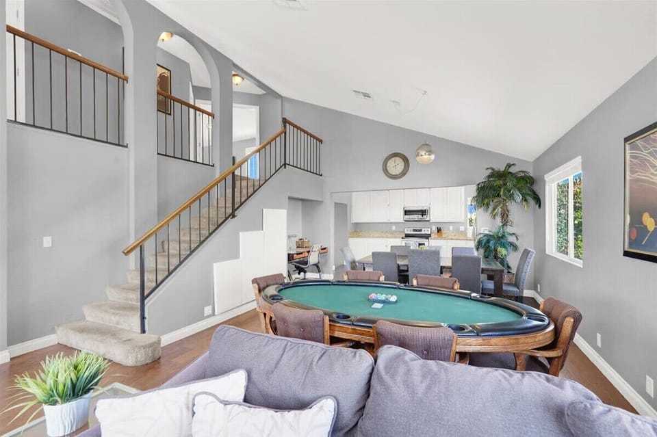 Bright, open living area ideal for relaxing with friends and family