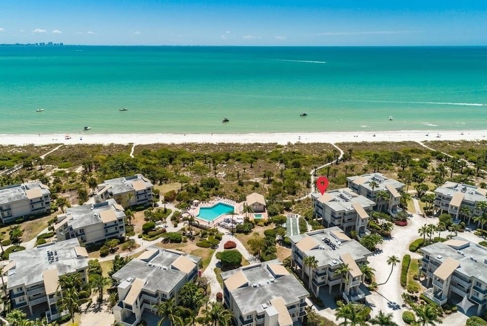 Beachfront Aerial View