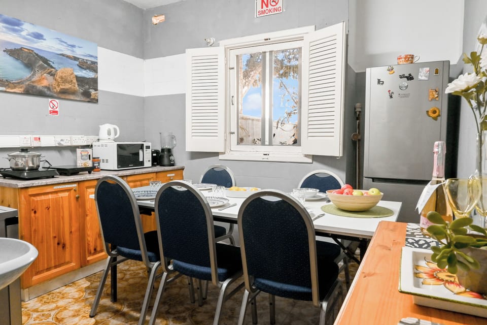 Kitchen and dining area