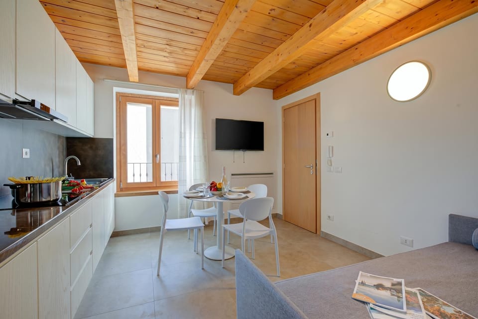 Kitchen and dining area