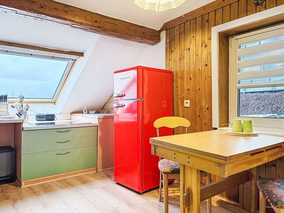Flooring, Furniture, Interior Design, Wood, Floor, Ceiling, Major Appliance, Kitchen Appliance, Kitchen, Cabinetry