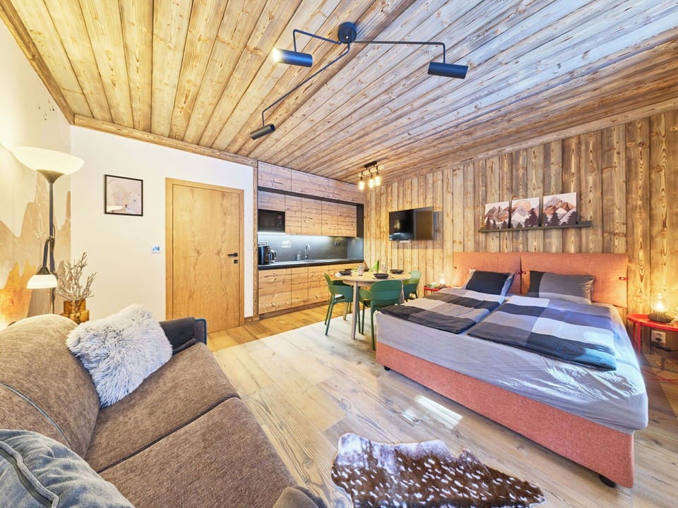 Wood, Interior Design, Ceiling, Room, Floor, Flooring, Home, Furniture, Bedroom, Hardwood