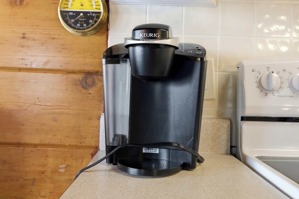 Press a button, grab your mug, and let the lake do the rest.
