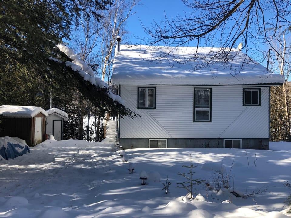 Back of the cottage