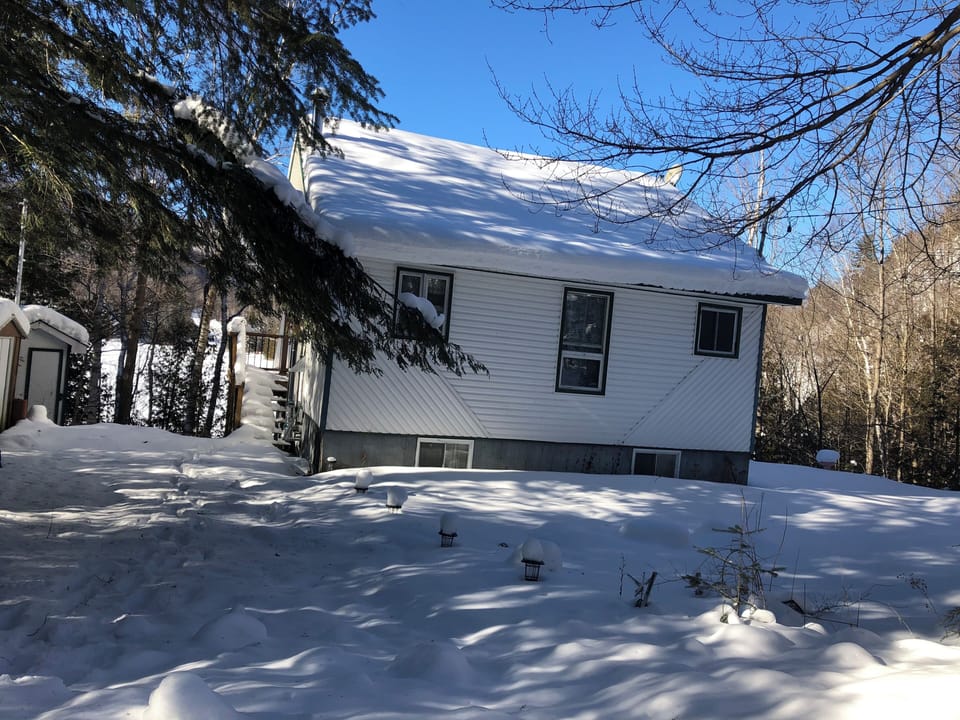 Back of the cottage