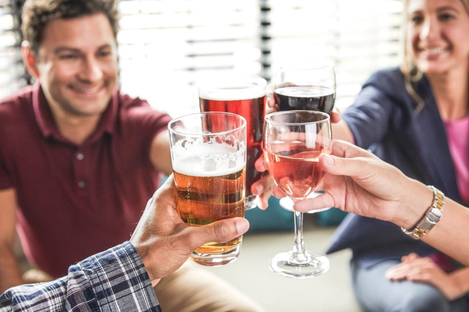 Complimentary evening social with drinks and light appetizers.
