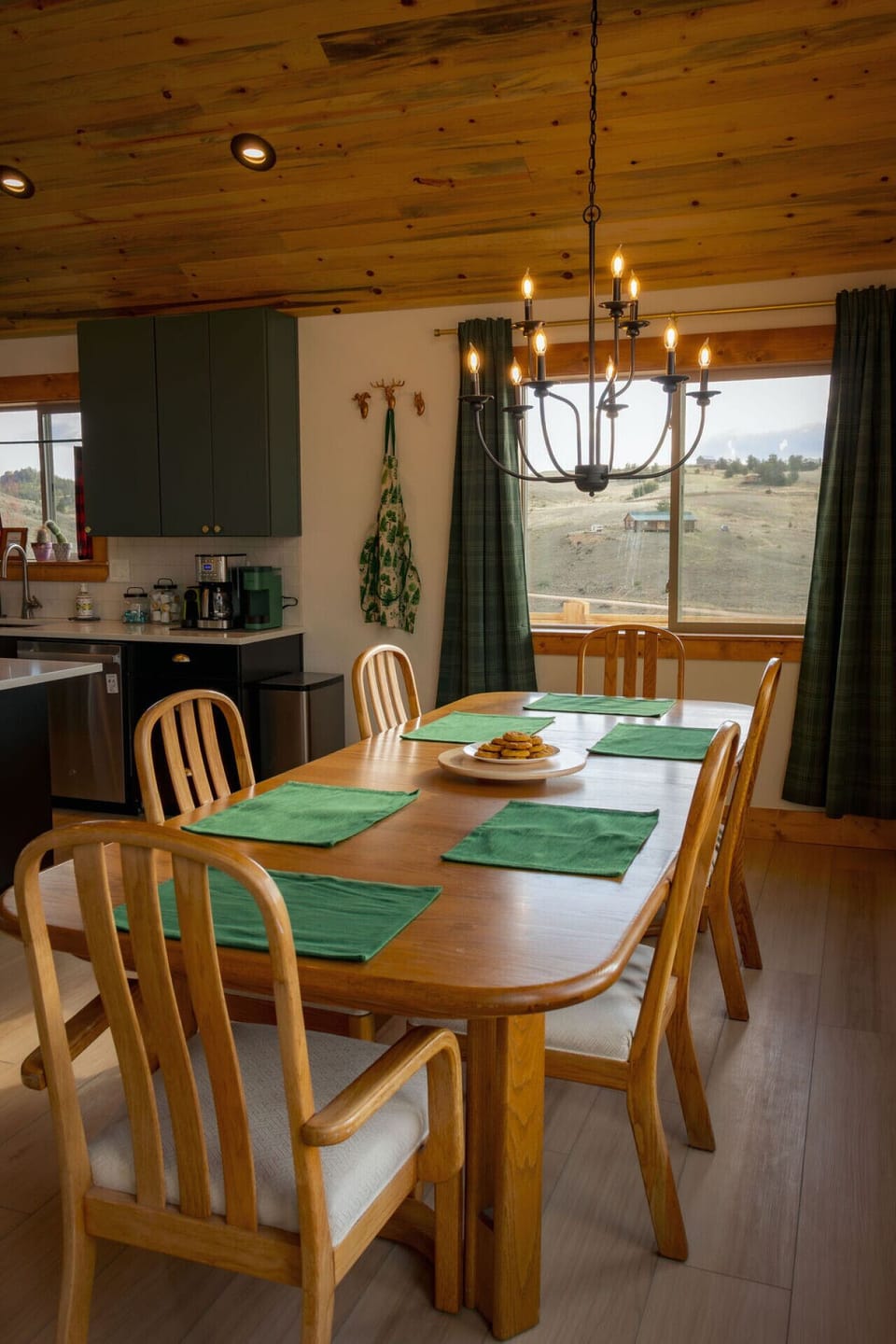 Kitchen table for dining, crafts & games
