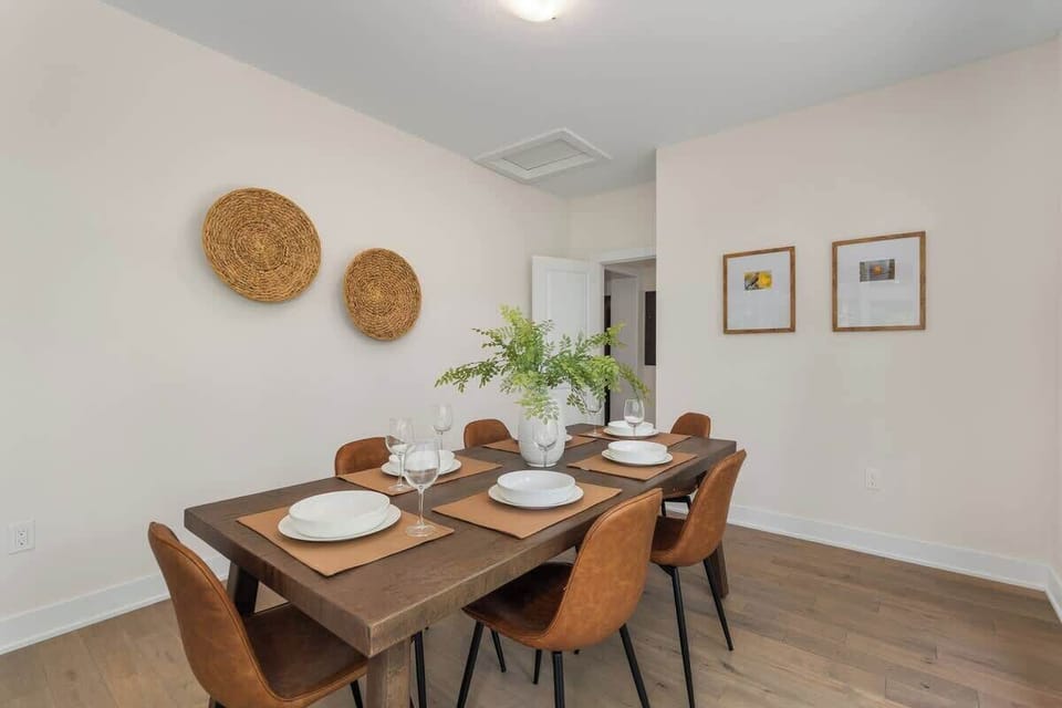 Enjoy meals together in a spacious dining area designed for comfort and connection.
