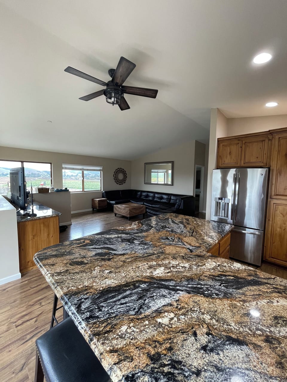 Kitchen/living area