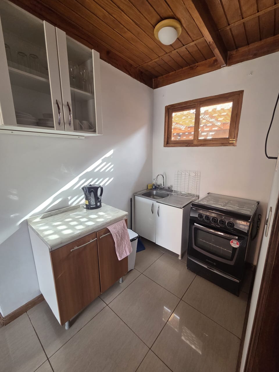 Cabin, Courtyard View | Private kitchen