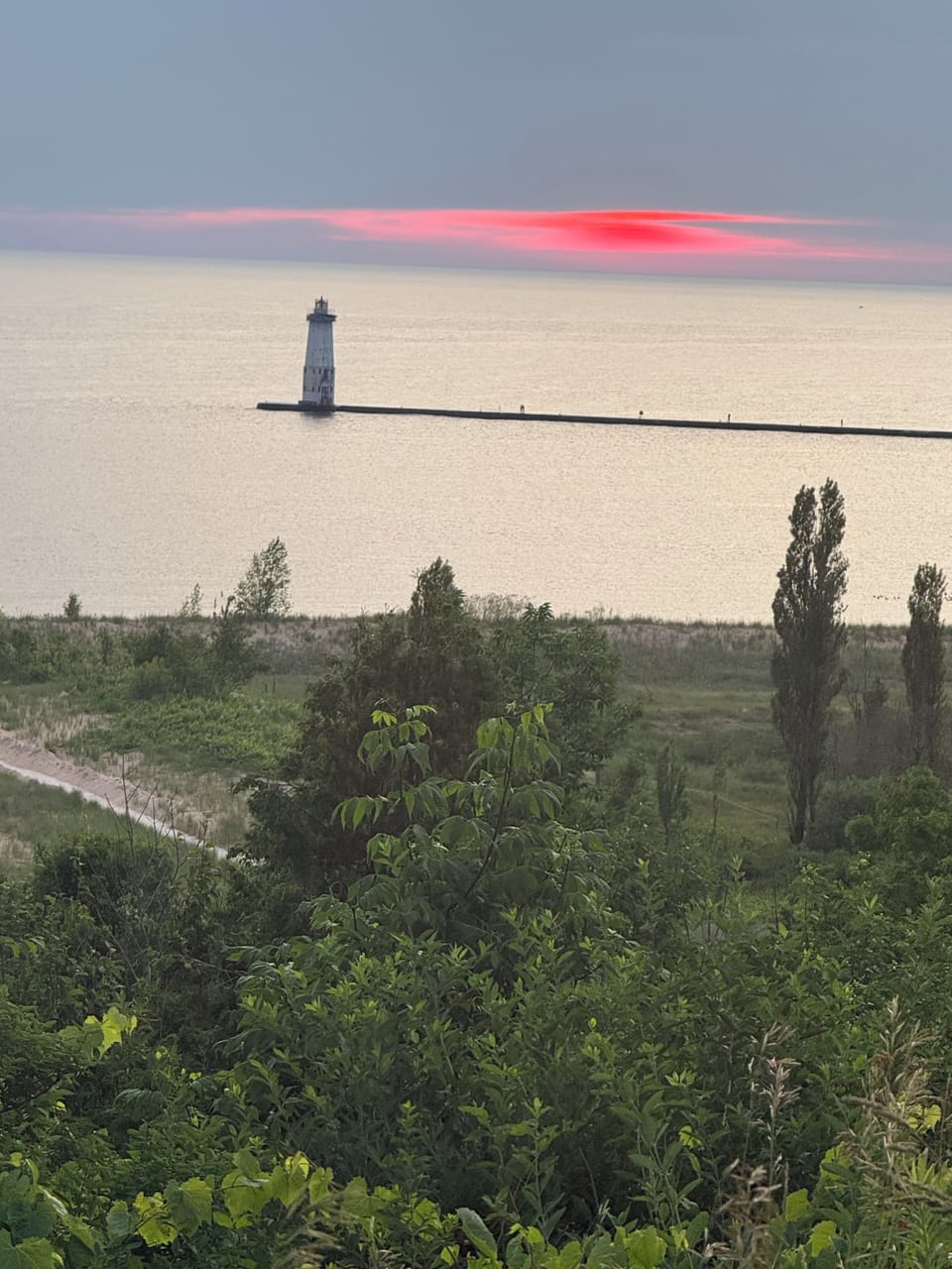 Elberta Beach Lookout