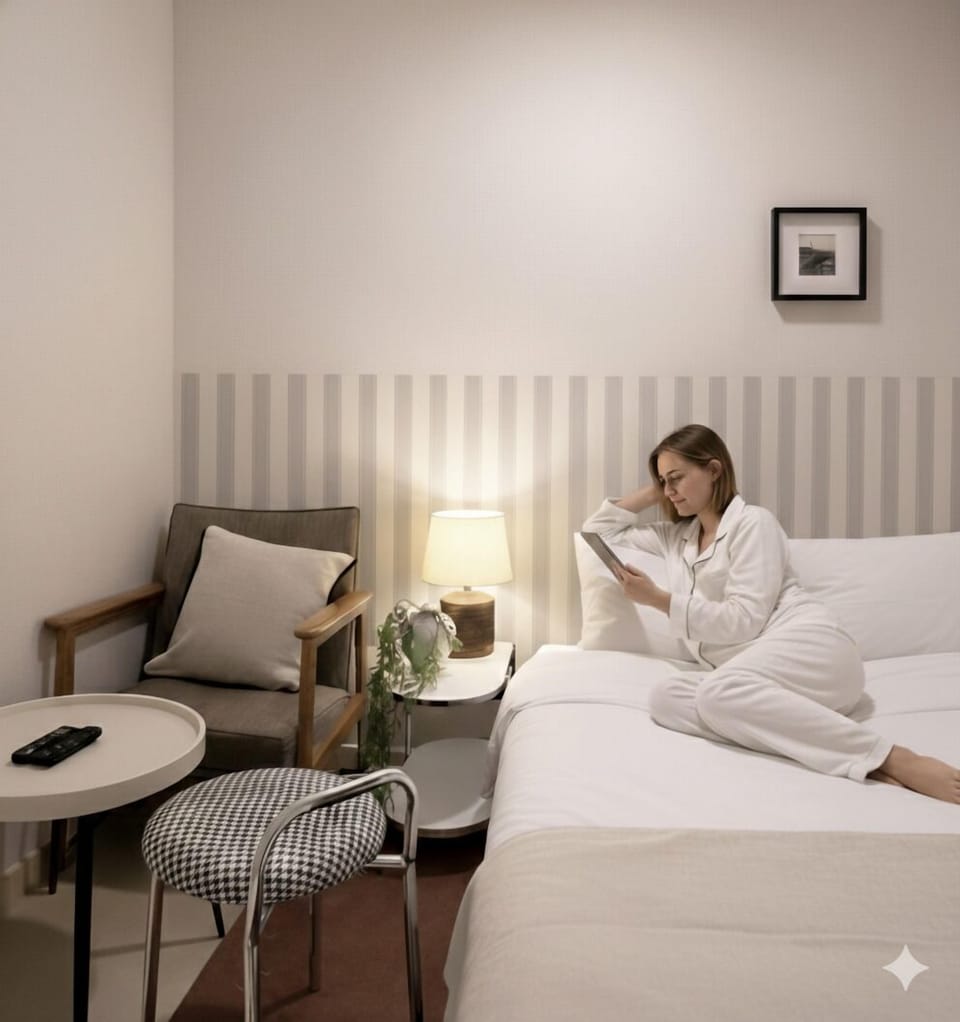 Romantic Double Room | Laptop workspace, free WiFi