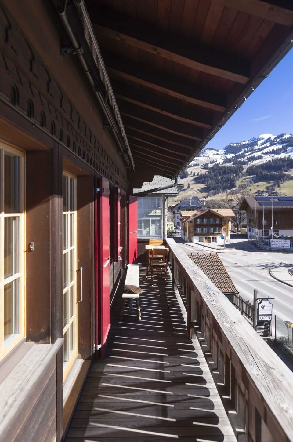 Wood Stain, Hardwood, Daylighting, Balcony