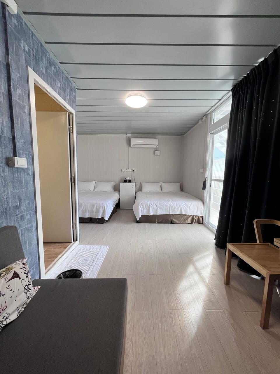 Comfort Quadruple Room, Courtyard View | Desk, laptop workspace, WiFi (free)