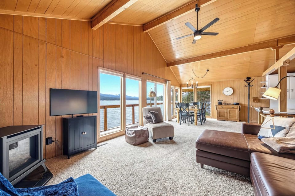 Living room with sleeper sofa