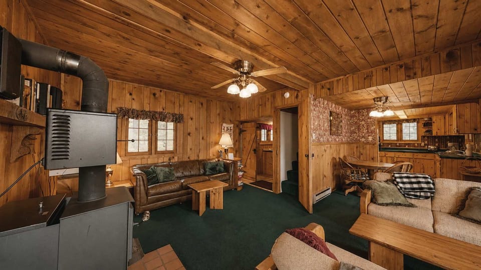 Main living space (wood stove)
