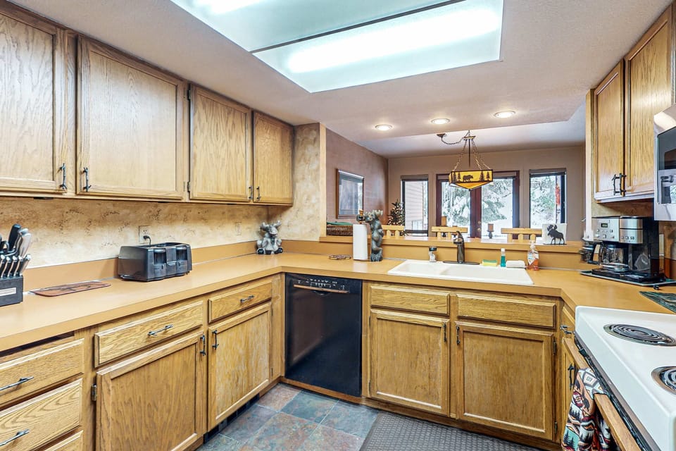 Kitchen (with views of river)