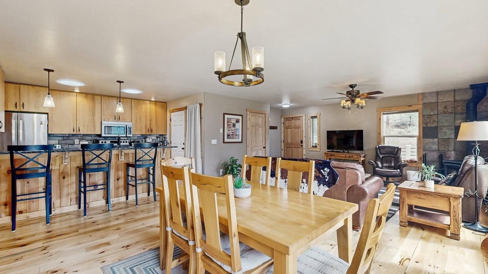 Open concept living space