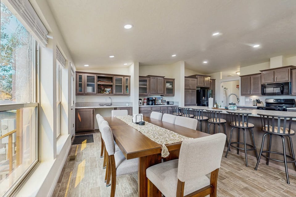 Dining Table (8) and Island Seating (6)